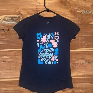 Under Armour Navy Blue Crew Neck Tee